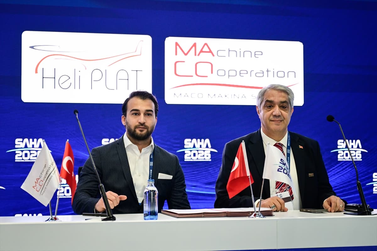 HeliPLAT ve Maco Makina'dan helikopter pisti sözleşmesi