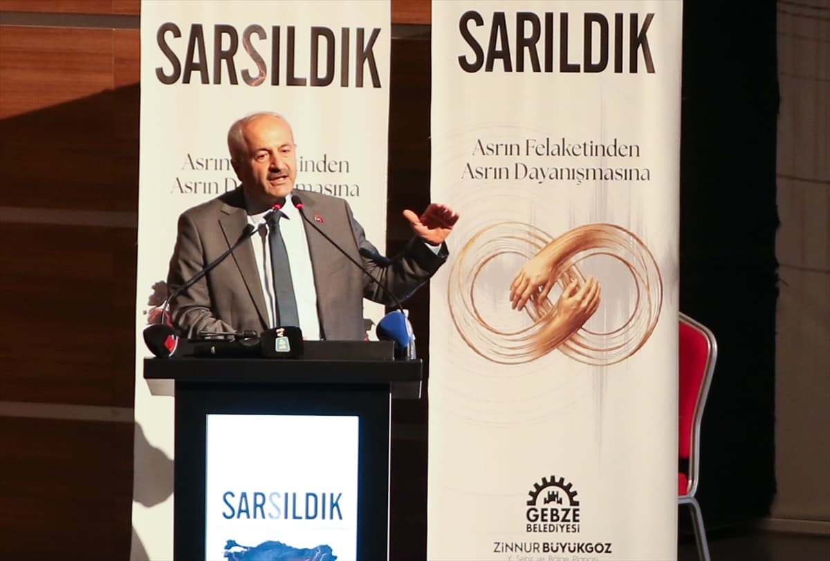 Deprem Şehitleri Kocaeli'de Anıldı