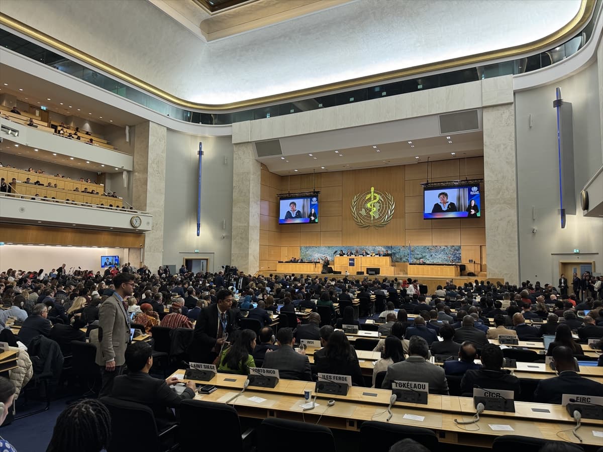 Dünya Sağlık Asamblesi Cenevre'de toplandı