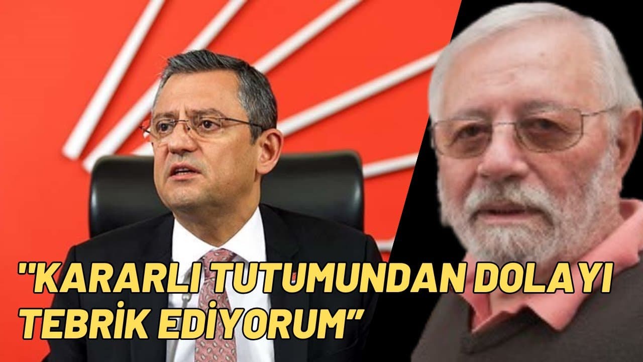 Özdemir İnce'den Özgür Özel'e 'Anayasa' teşekkürü