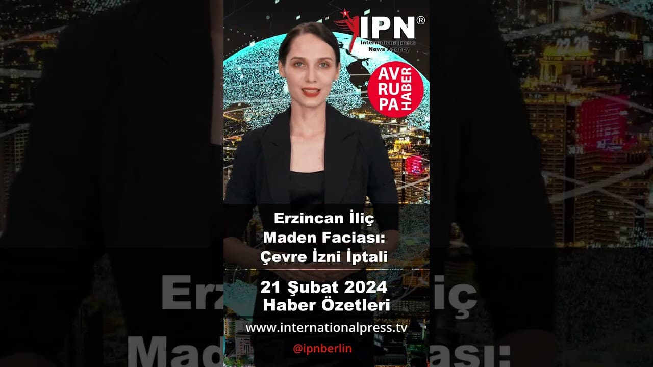Erzincan İliç Maden Faciası Çevre İzni İptali