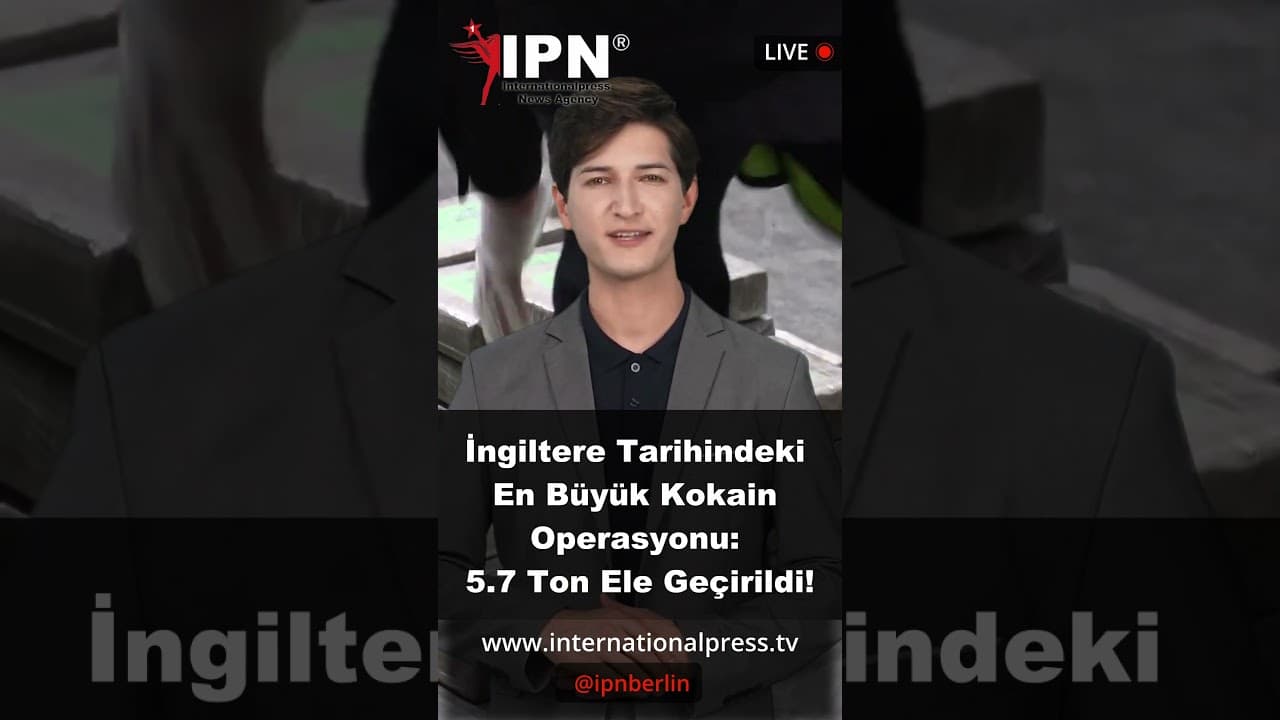 İngiltere Tarihindeki En Büyük Kokain Operasyonu: 5.7 Ton Ele Geçirildi!