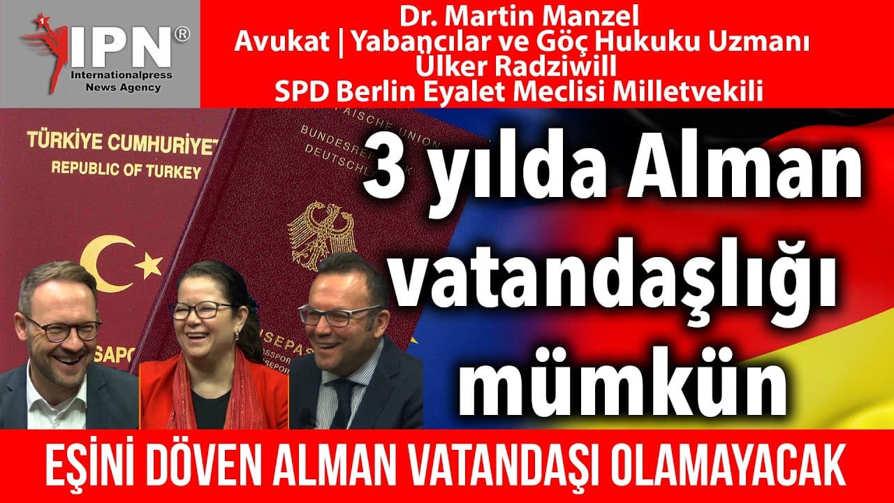 Eşini döven Alman vatandaşı olamayacak