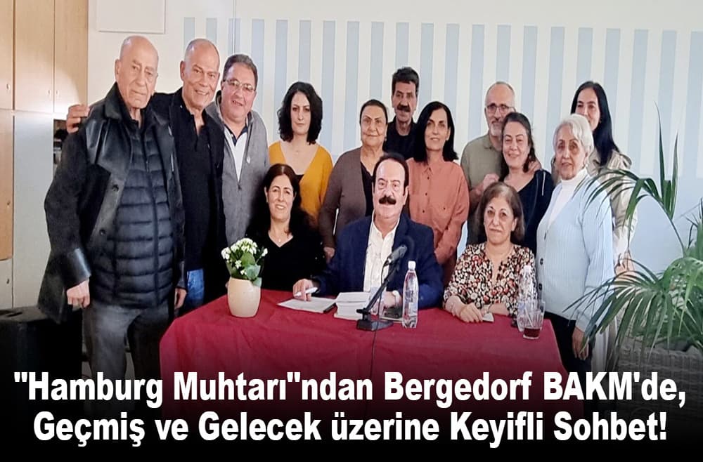 Behçet Algan`dan BAKM`de keyifli sohbet toplantısı
