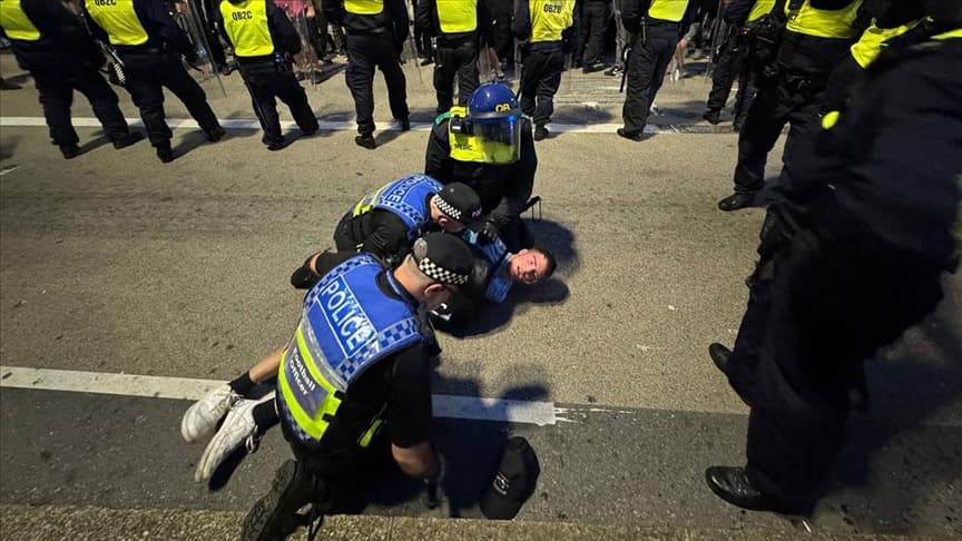 Sağcı şiddet olaylarında 6 kişi gözaltına alındı