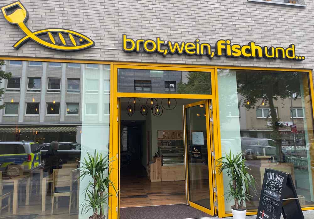 Köln-Ehrenfeld’de Yeni Balık Restoranı “Ekmek, Şarap, Balık ve…” Açıldı