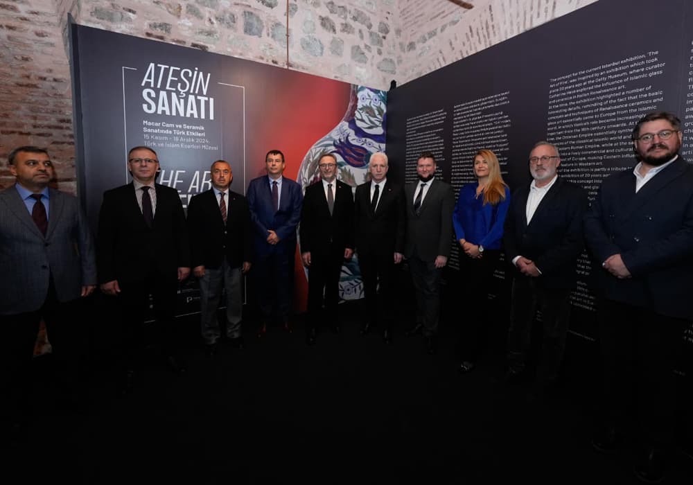 “Ateşin Sanatı” sergisi İstanbul’da açıldı