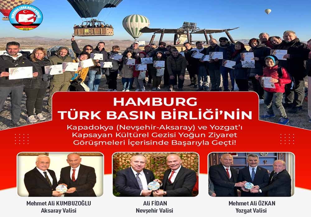 HTBB, Kapadokya, Aksaray ve Yozgat’ı Kapsayan Yoğun Ziyareti Tamamladı