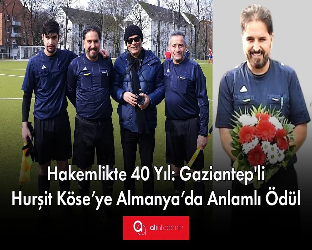 Hurşit Köse’ye Almanya’dan Büyük Onur