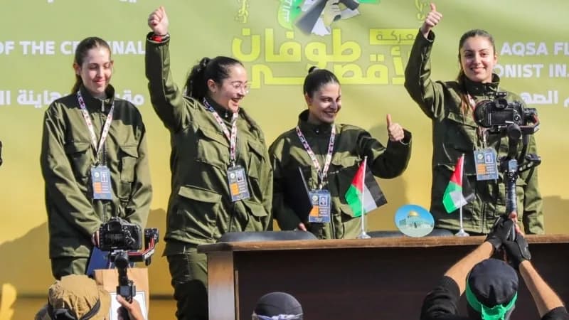 Hamas 4 İsrailli kadın asker rehineyi daha serbest bıraktı