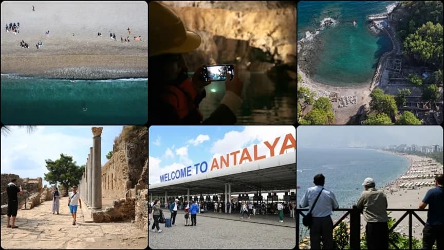 Antalya 2024’te yaklaşık 17,3 milyon ziyaretçiyle tarihi rekor kırdı