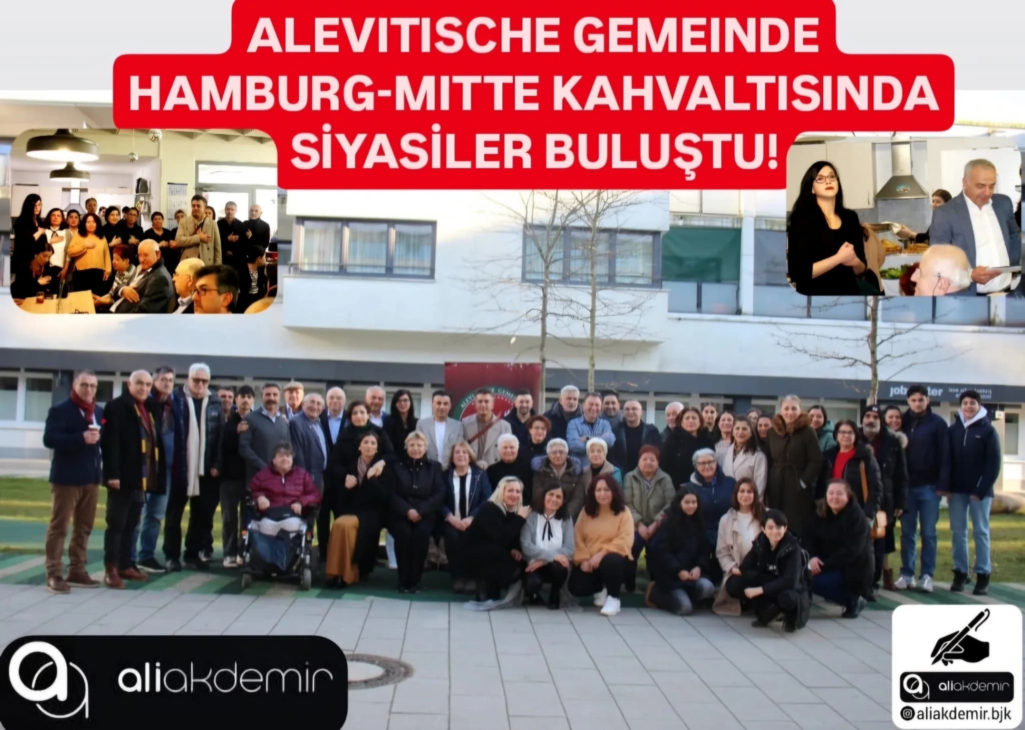 ALEVİTİSCHE GEMEİNDE HAMBURG-MİTTE KAHVALTISINDA SİYASİLER BULUŞTU!