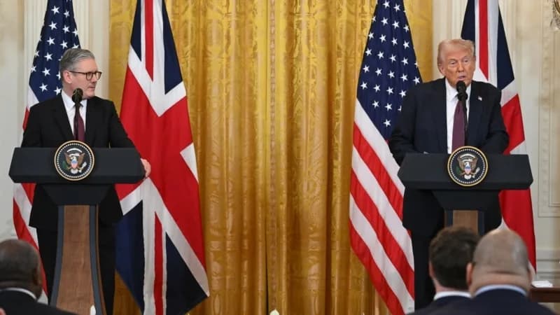 Trump, Starmer’ı Beyaz Saray'da ağırladı