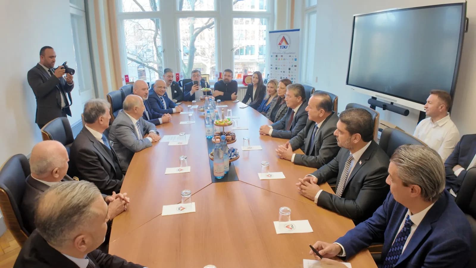KKTC Heyeti, TDU'yu Ziyaret Etti