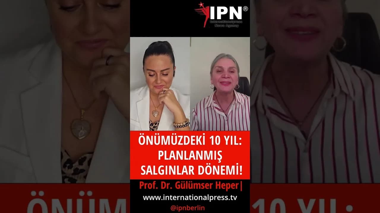 ÖNÜMÜZDEKİ 10 YIL PLANLANMIŞ SALGINLAR DÖNEMİ!