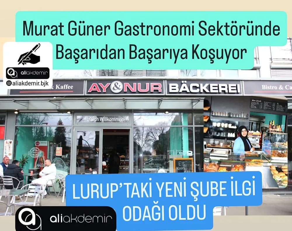 Murat Güner Gastronomi Sektöründe Başarıdan Başarıya Koşuyor