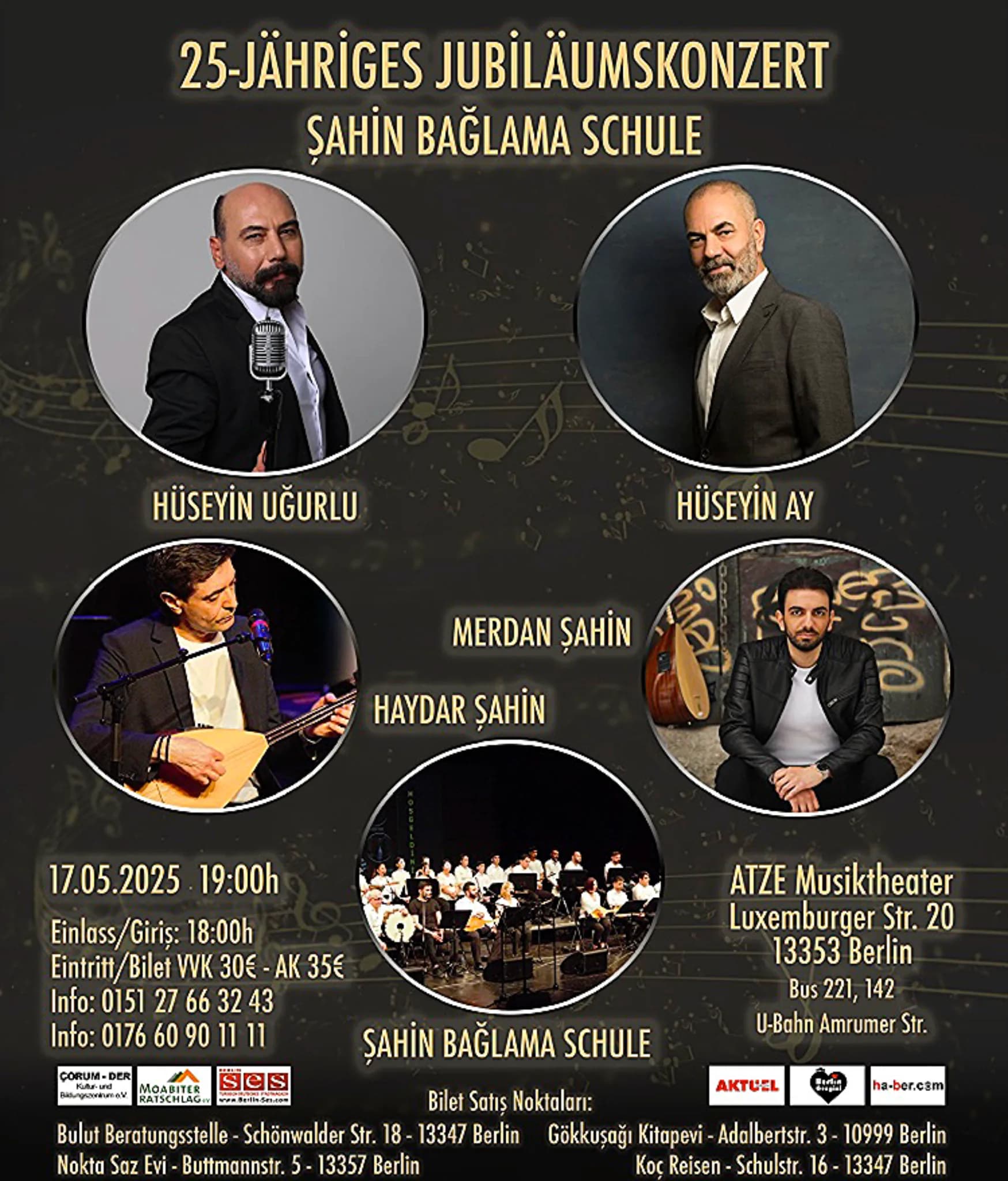 Şahin Bağlama Okulu`ndan  Muhteşem Konser!