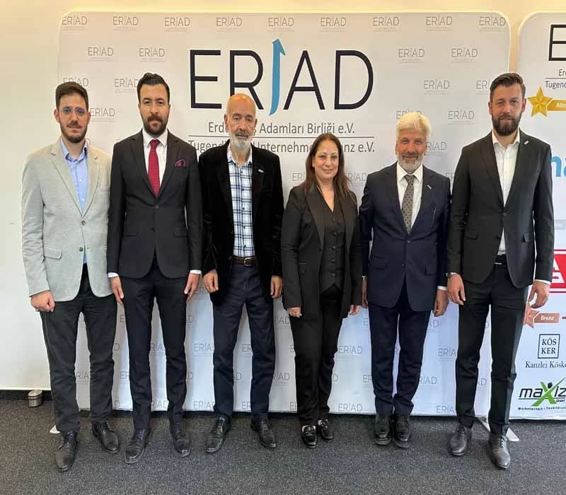 KKTC Berlin Temsilcisi Emine Andız Ertürk’ten ERİAD’a Stratejik Ziyaret