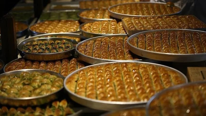 1750 ton baklava ağızları tatlandıracak