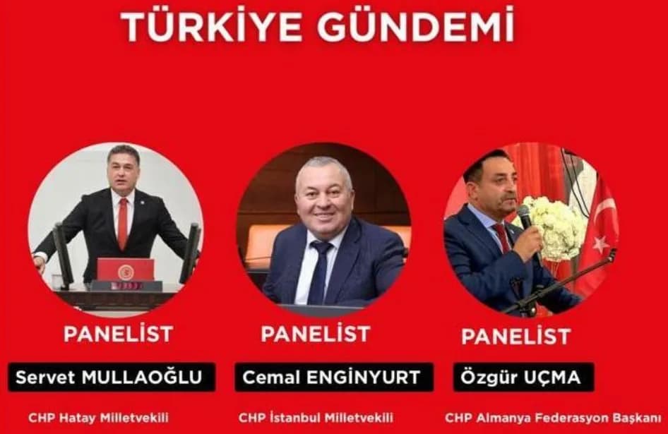 CHP’li vekiller Nürnberg’de “Türkiye gündemi”ni masaya yatıracak