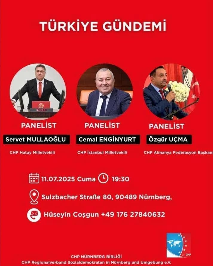 Nürnberg’te Düzenlenecek Toplantıya Tepki