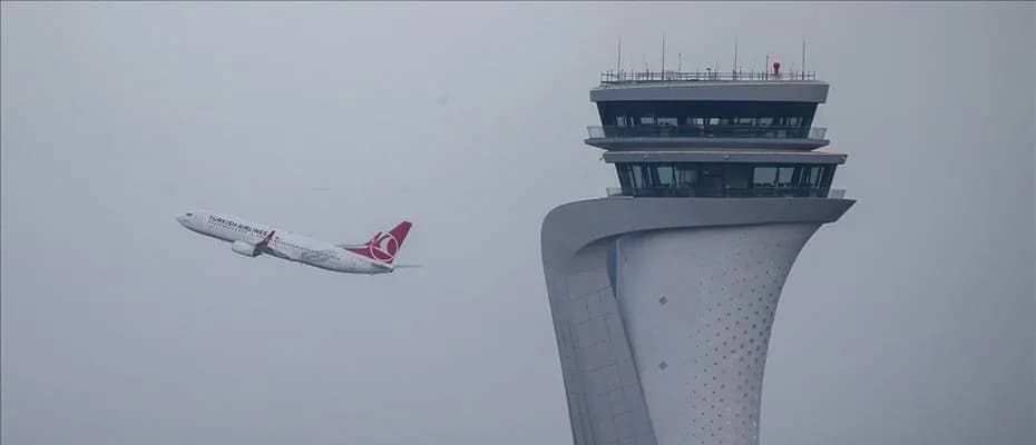 Türk hava sahasında günlük transit uçuş ve uçak trafiğinde rekor kırıldı