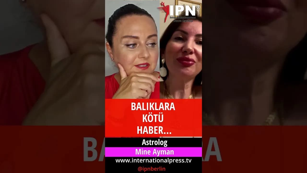 BALIKLARA KÖTÜ HABER