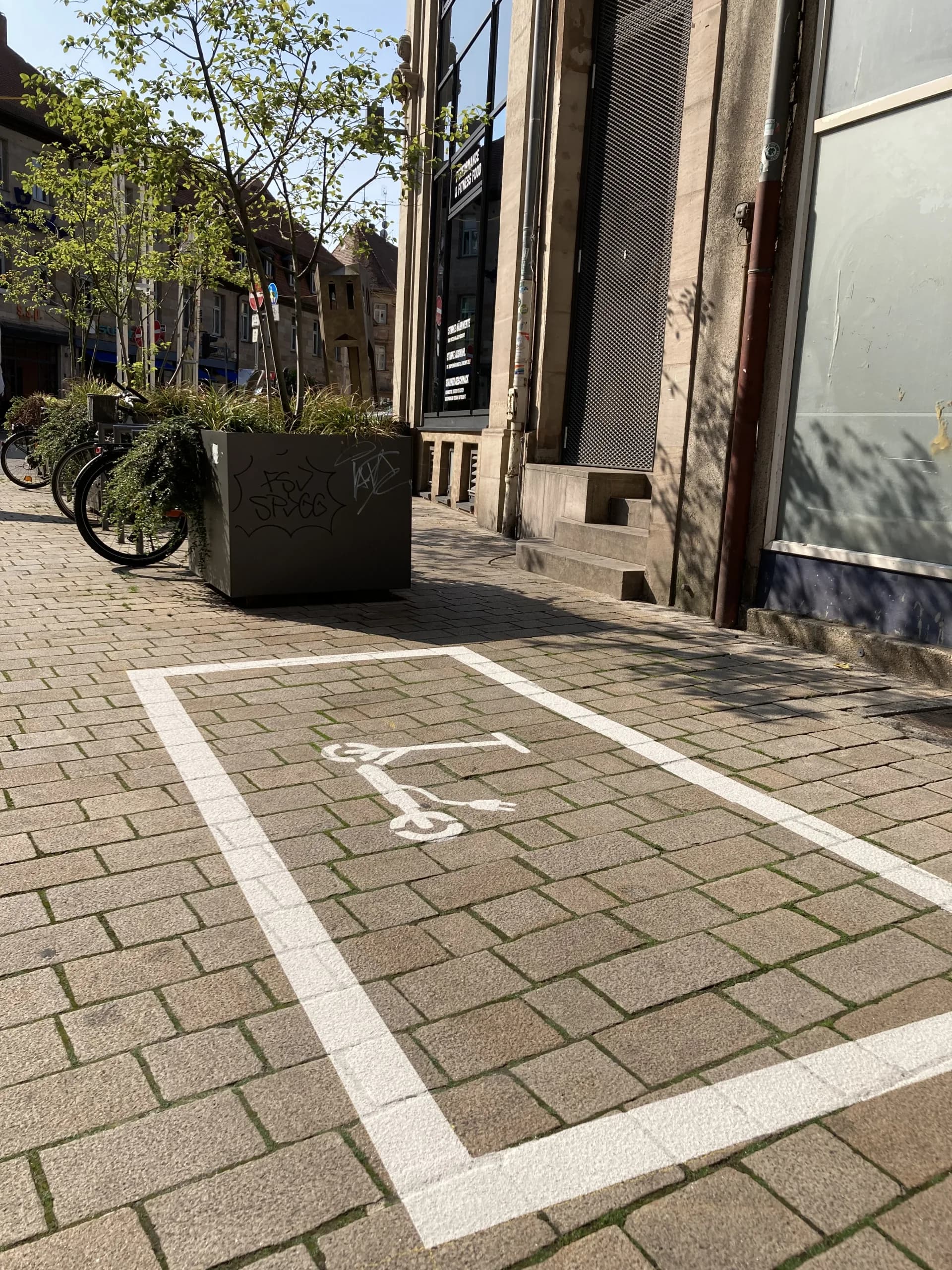 Fürth’te e-Scooter Park Düzeni
