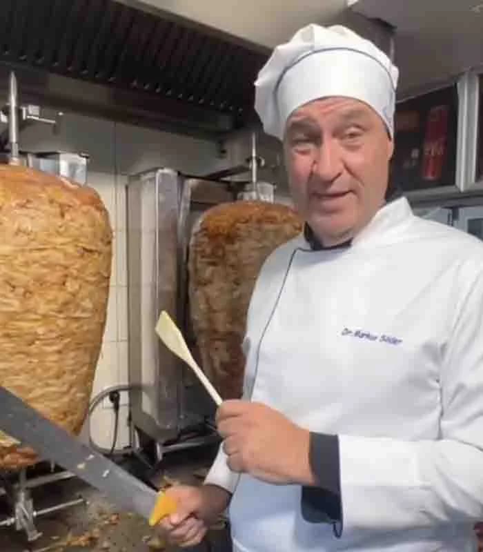 Markus Söder “Söder Kebab” Markasıyla Döner Dünyasında
