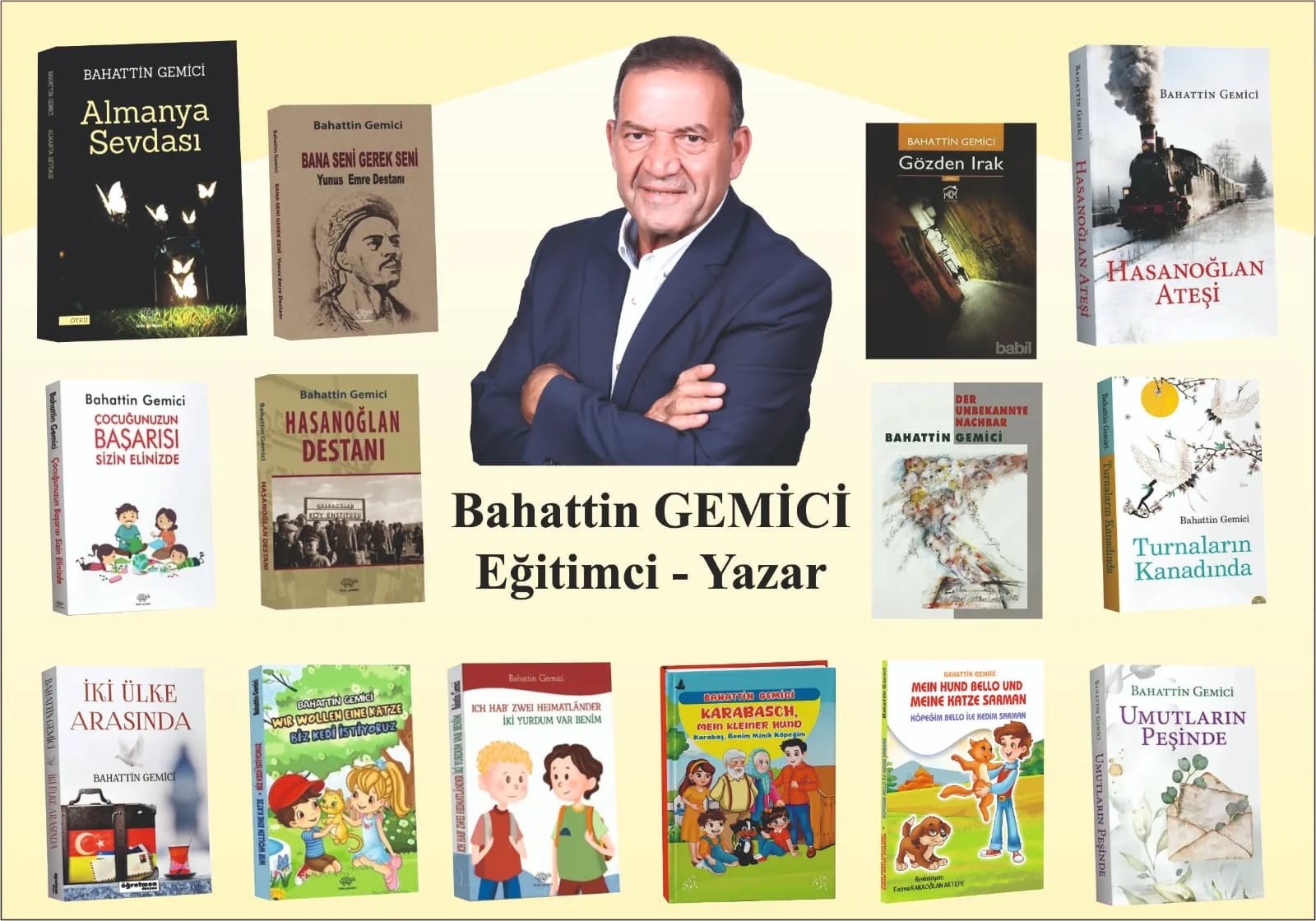 Bahattin Gemici’den Yürekleri Isıtan Yeni Kitap: Almanya Sevdası