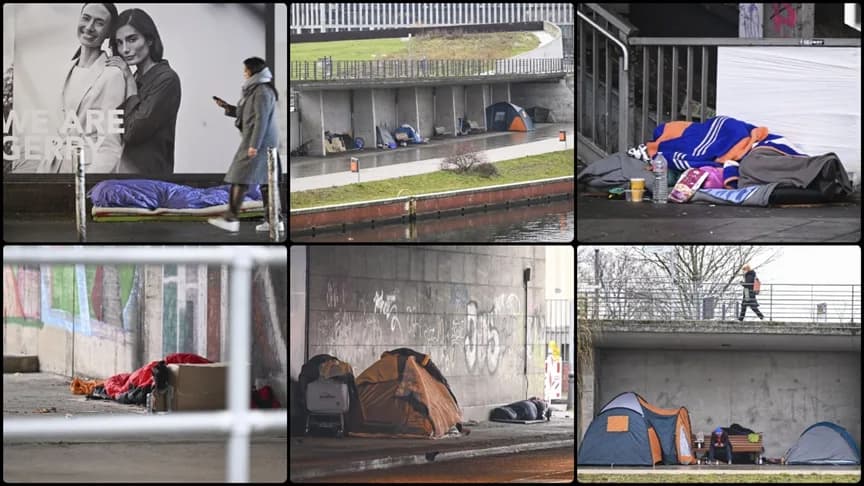 Almanya’da yaklaşık 50 bin evsiz sokaklarda yaşam mücadelesi veriyor