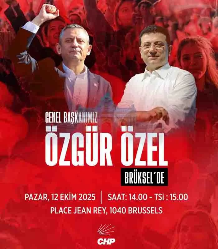 CHP’nin Brüksel Mitingine Avrupa’dan Büyük İlgi