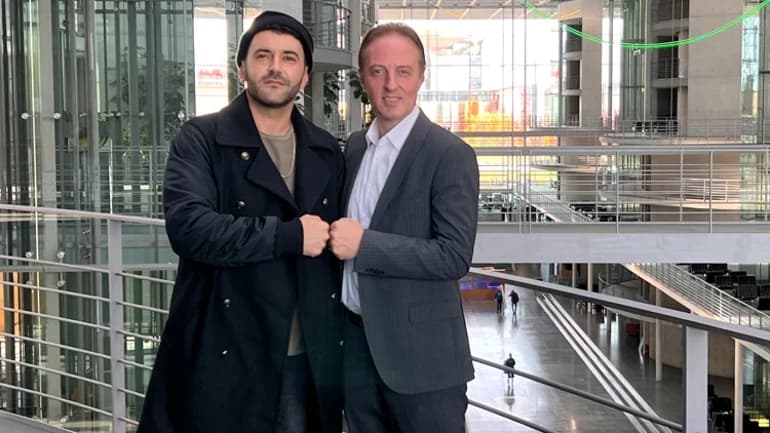 Chefket SPD Milletvekili Macit Karaahmetoğlu´nu    ziyaret etti