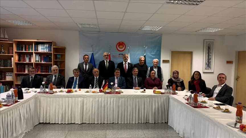 AK Parti Genel Başkanvekili Ala, Almanya’da temaslarda bulundu
