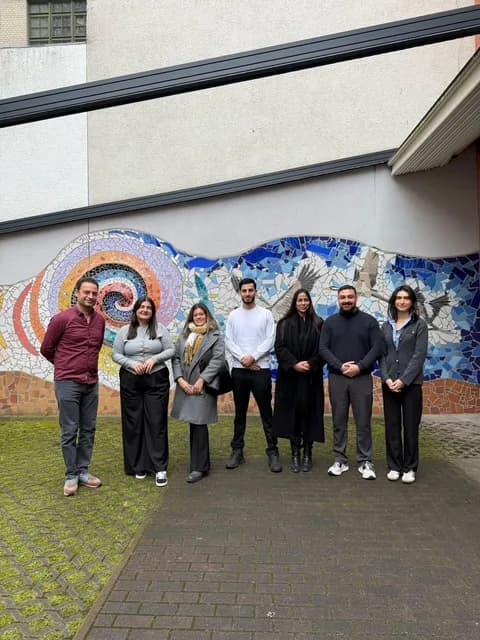 BDAJ Almanya Eş Başkanları Dilan Güler ve Serdar Dumlu’dan Berlin Cemevi’ne Ziyaret
