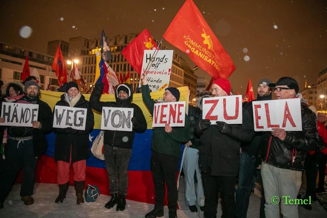 Berlin’den Venezuela’ya ABD Müdahalesine Protesto