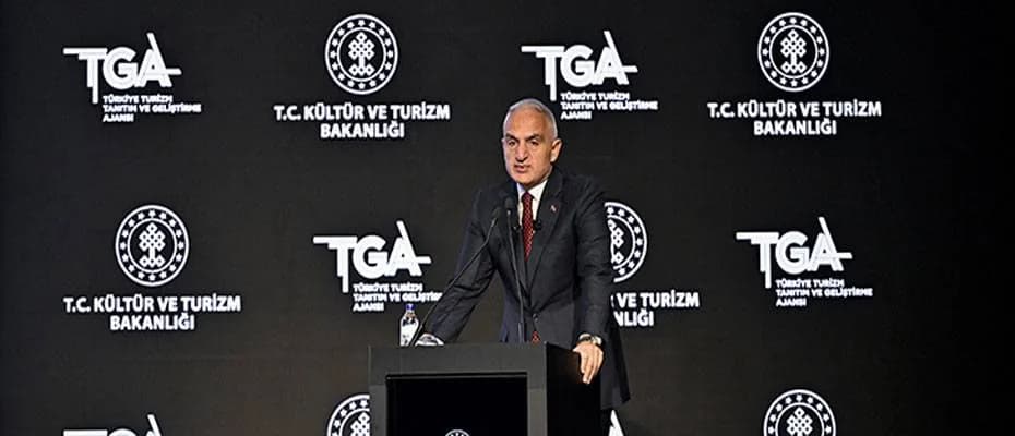Ersoy: Türkiye 2026’da turizm gelirinde 68 milyar doları hedefliyor