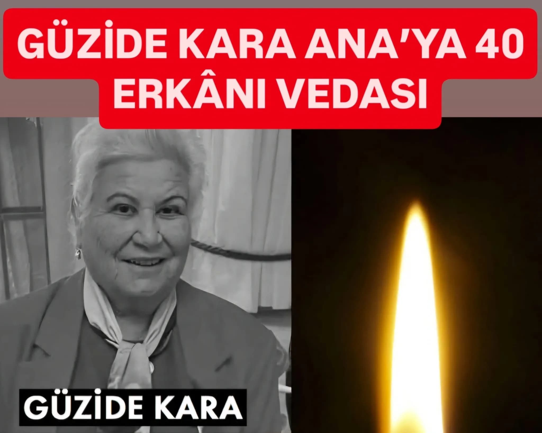 GÜZİDE KARA ANA’YA HAMBURG’DA 40 ERKÂNI: CANLAR HELALLİKLE UĞURLADI