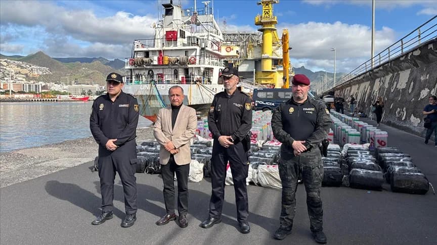 İspanyol polisi, 10 ton kokain ele geçirdi
