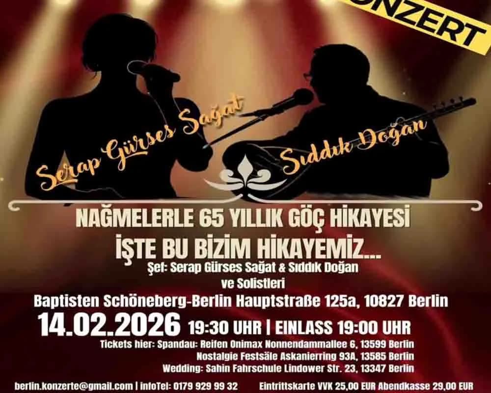Berlin’de Göçün 65. Yılına Müzikal Selam