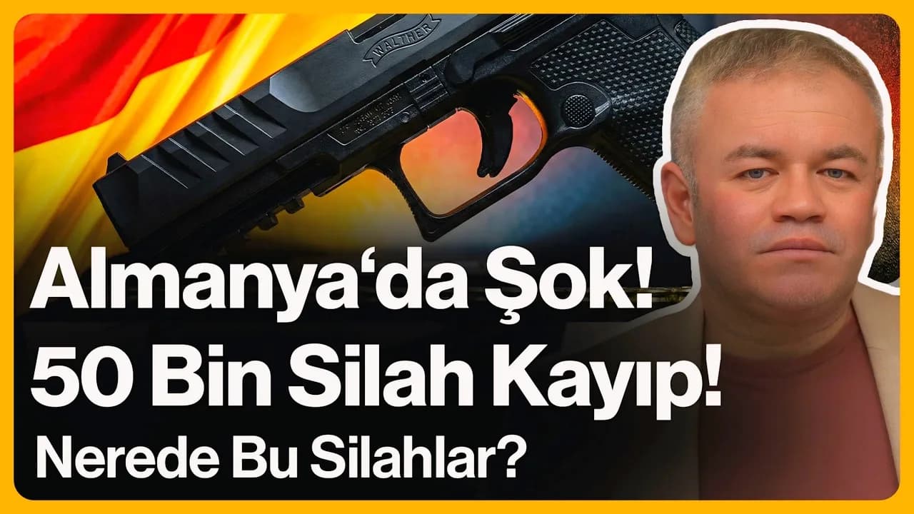 Almanya’da Şok! 50 Bin Silah Kayıp!