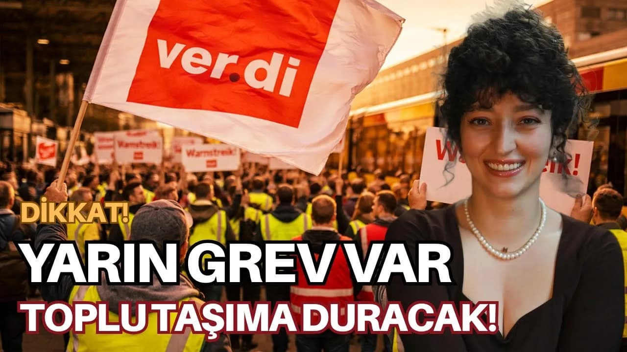 Dikkat: Almanya'da ulaşım kilitlenecek!
