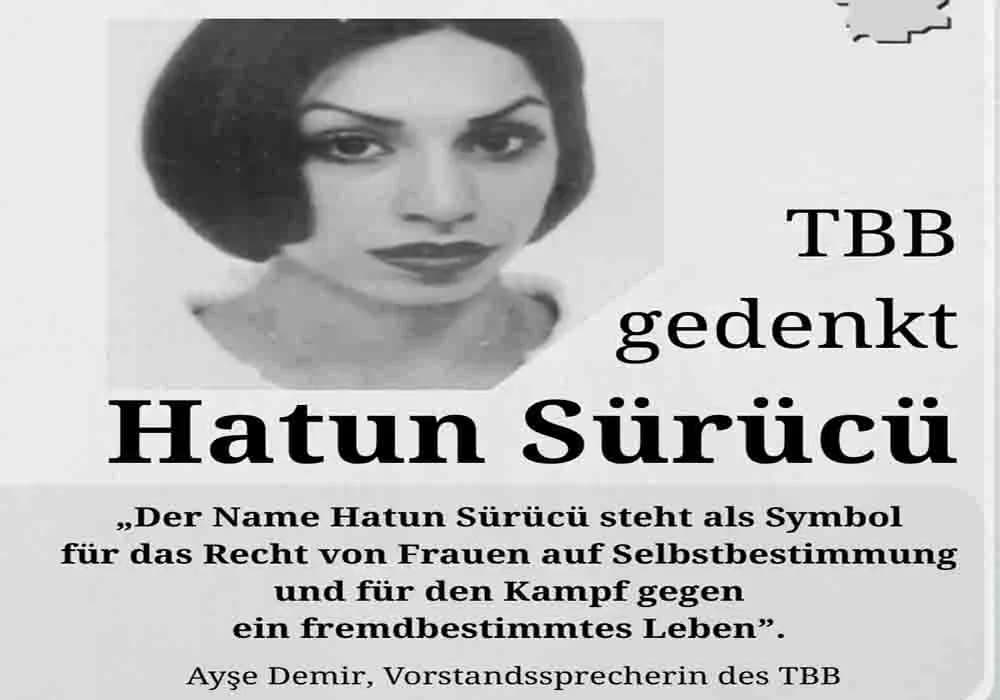 TBB, Hatun Sürücü’yü Ölümünün 21. Yılında Andı