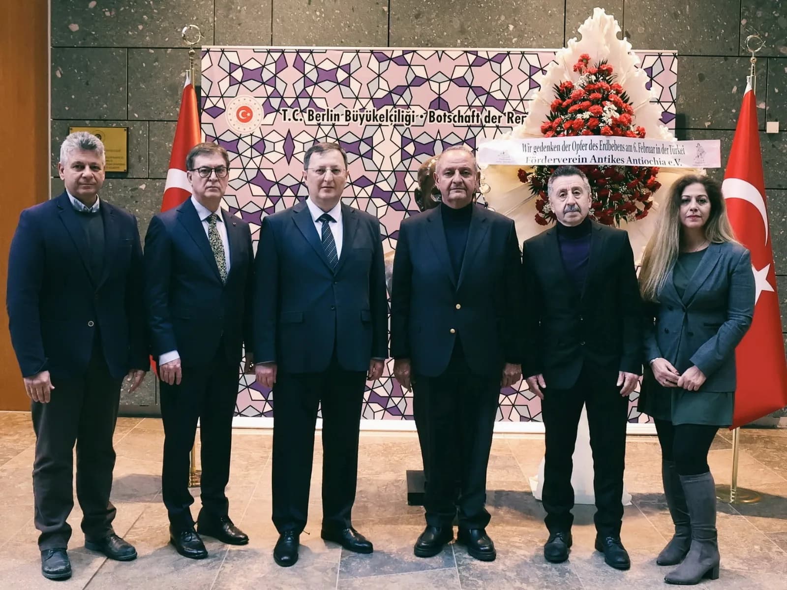 Berlin Büyükelçiliği’nde Anlamlı 6 Şubat Depremi Anma Töreni