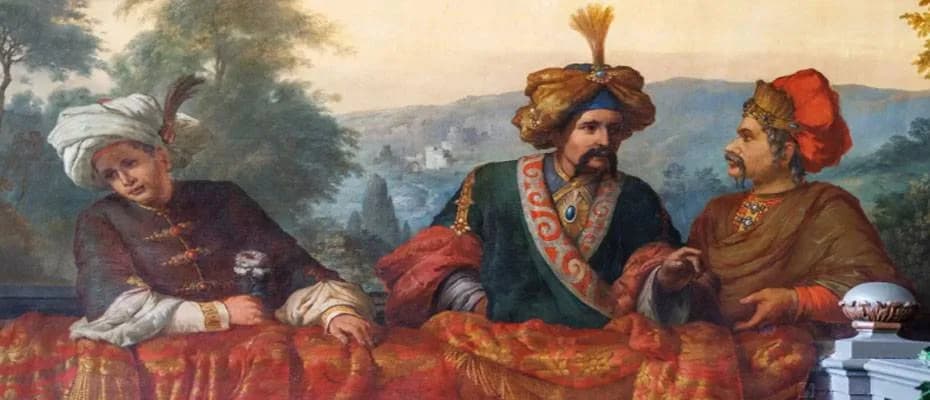Saray merdivenindeki Osmanlı figürleri yeniden gündemde