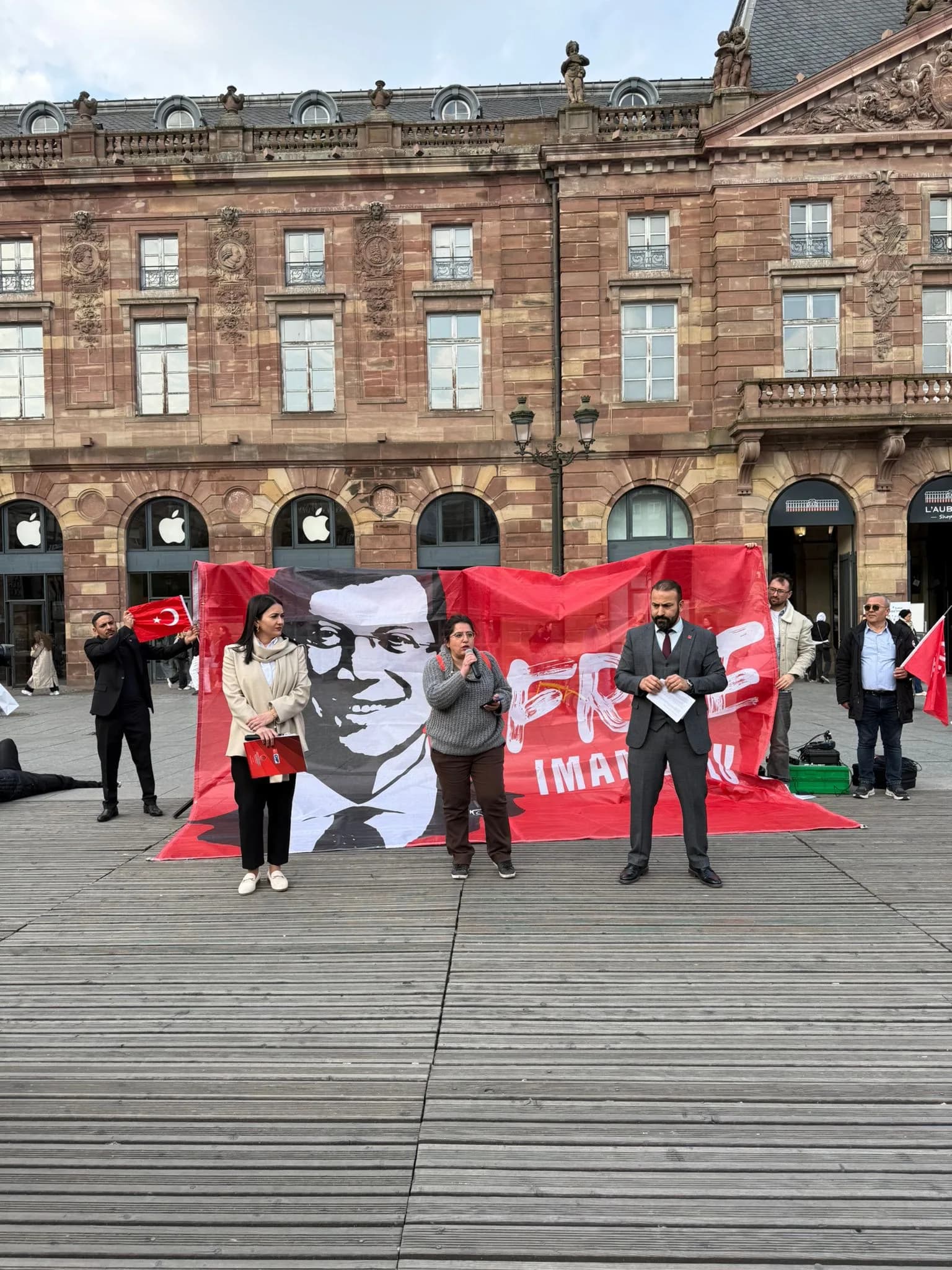 Strasbourg’dan Net Mesaj: “Adalet Yoksa Demokrasi Yok!”