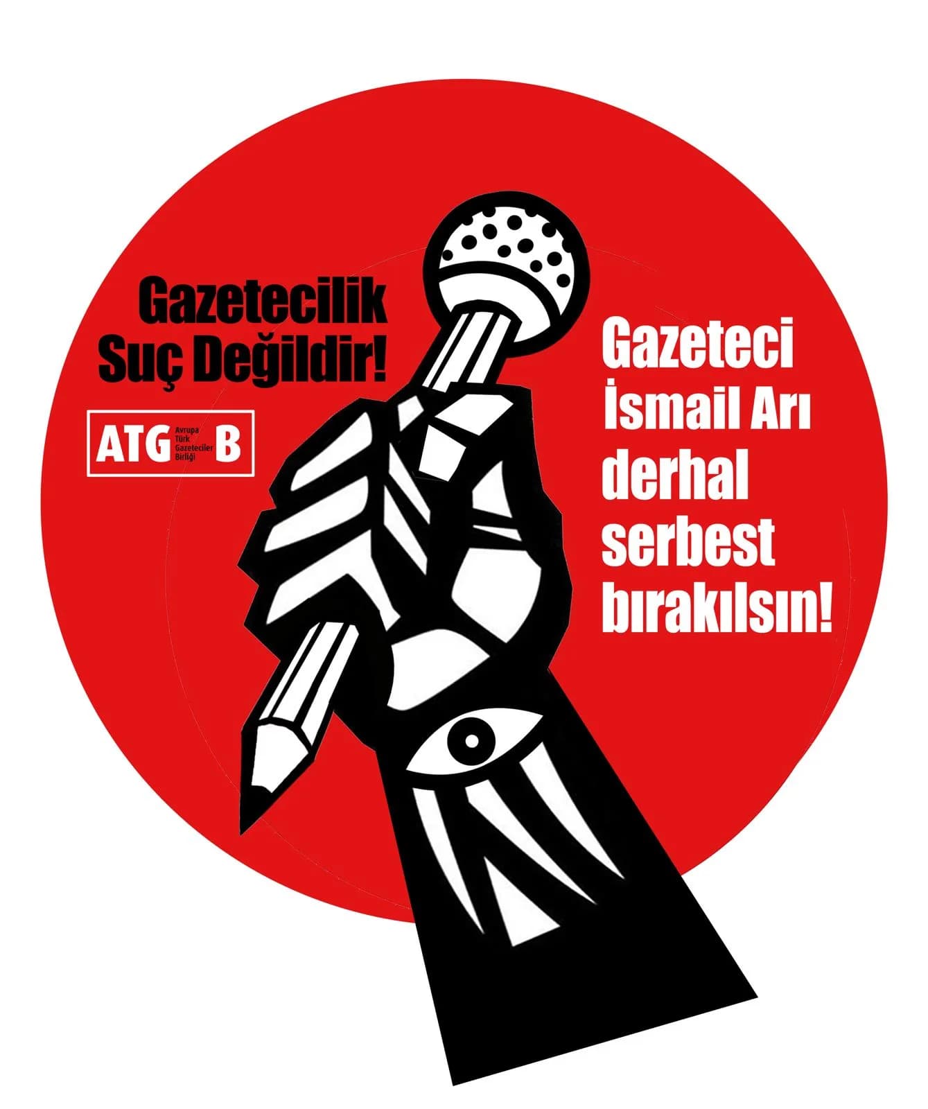 ATGB`den çağrı: Gazeteci İsmail Arı derhal serbest bırakılsın