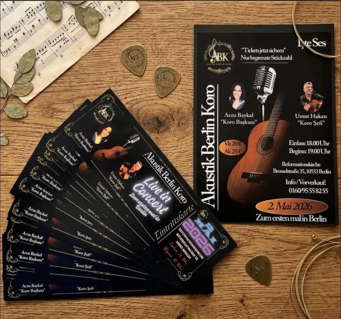 Akustik Berlin Koro’dan Berlin’de Bir İlk