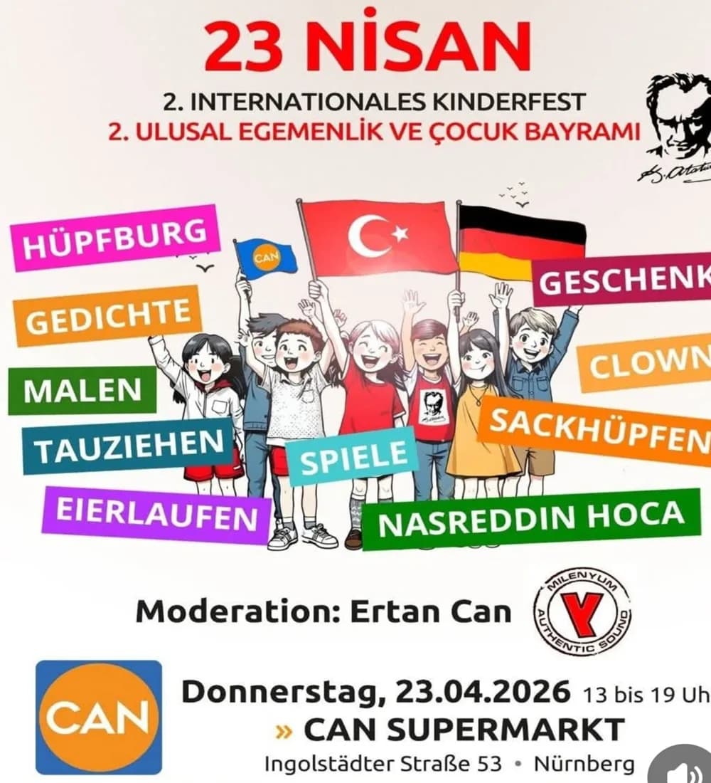 Nürnberg’de 23 Nisan Coşkusu
