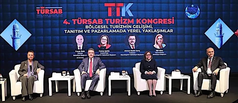 TÜRSAB Turizm Kongresi’nde Başkanlar Oturumu gerçekleştirildi